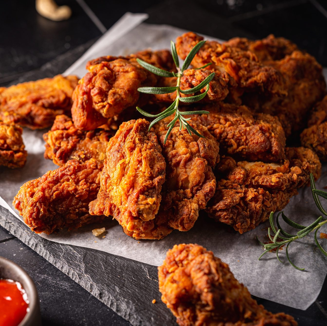 Buffalo style chicken wings