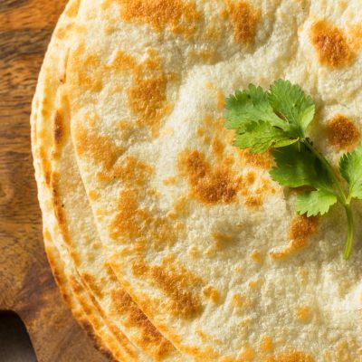 Homemade Roti Chapati Flatbread