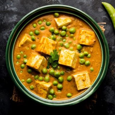 Matar Paneer Curry